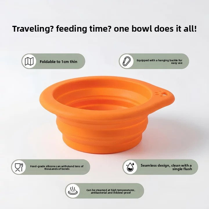 Portable food bowl